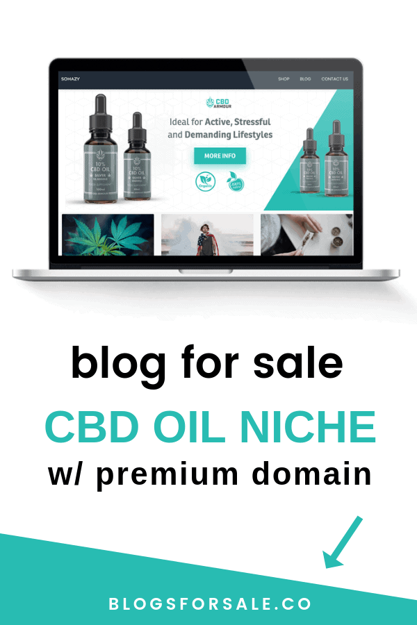 Blog for sale cbd oil website for sale cbd niche business buy ready made blogs #blogsforsle #cbd #cbdblog #buywebsite BlogsForSale.co