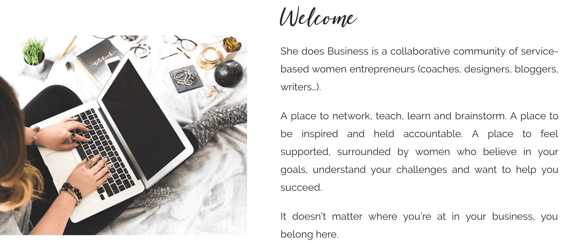 women in business website for sale