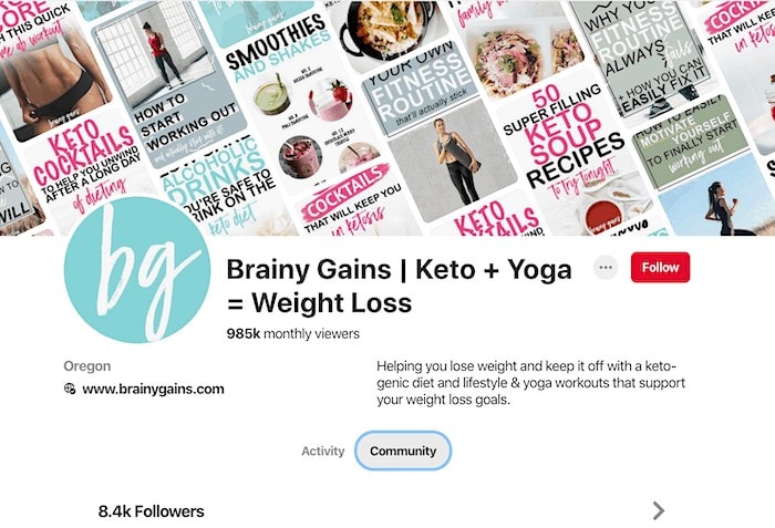 health and fitness blog for sale pinterest account