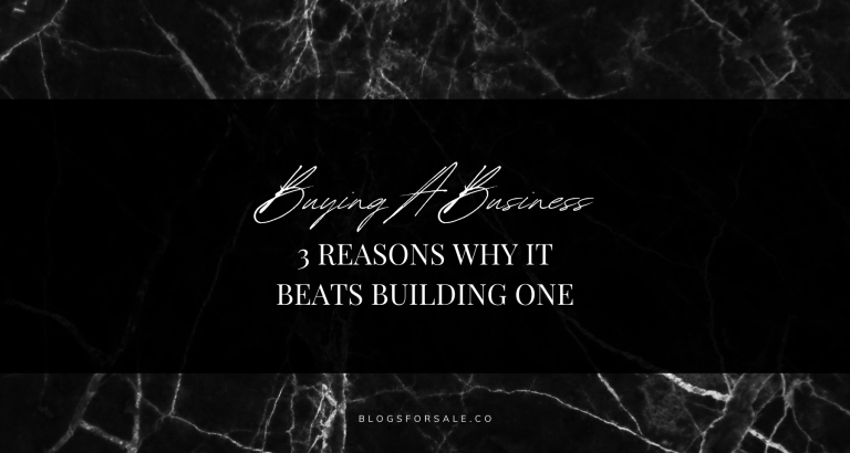 8 reasons why buying your next business beats building one