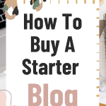Starting a Blog by Purchasing a Starter Website - how to buy a starter blog