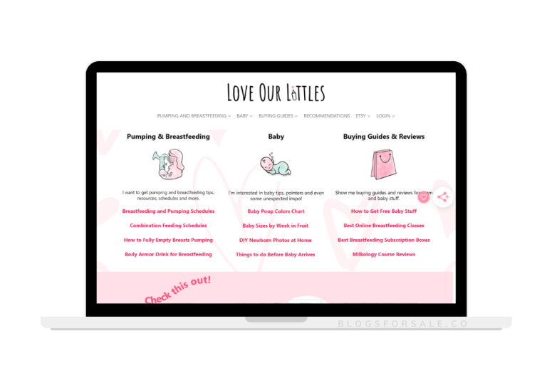 loveourlittles website for sale