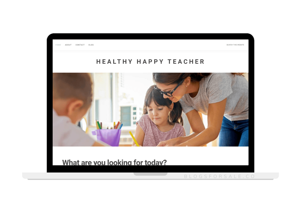 SOLD: Established Teacher Appreciation and Self-Care Blog 3