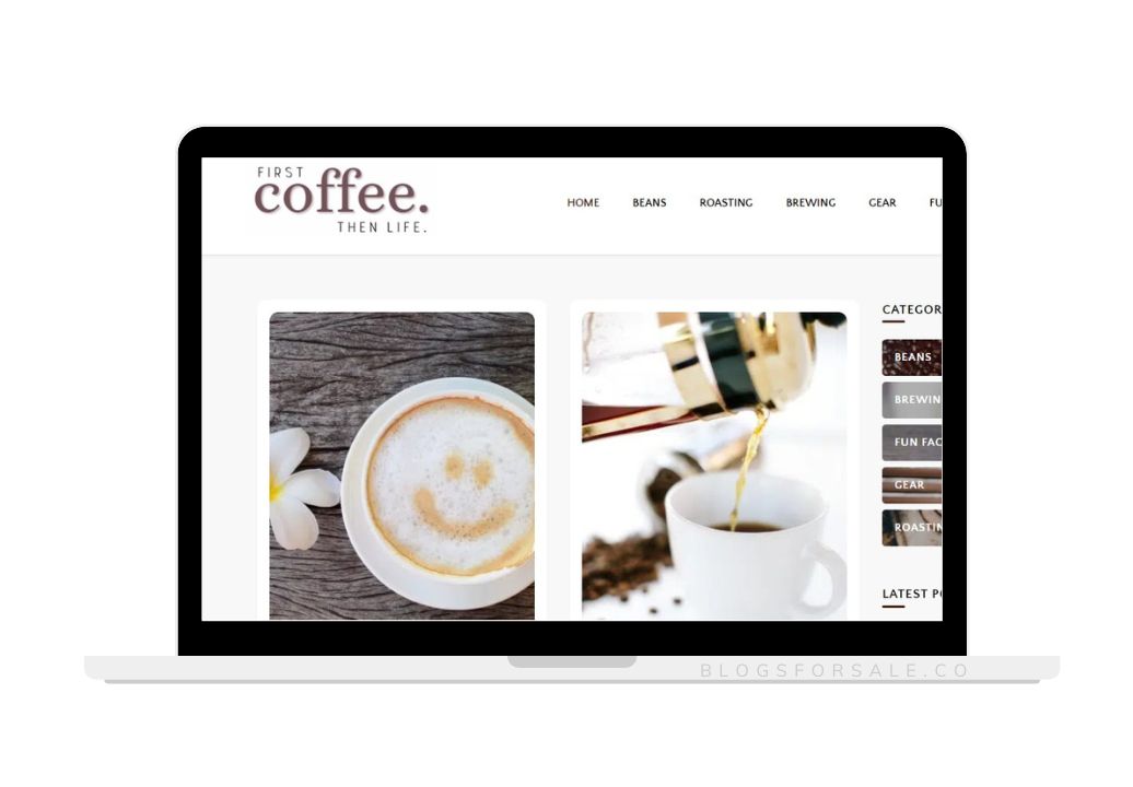 coffee blog cover image