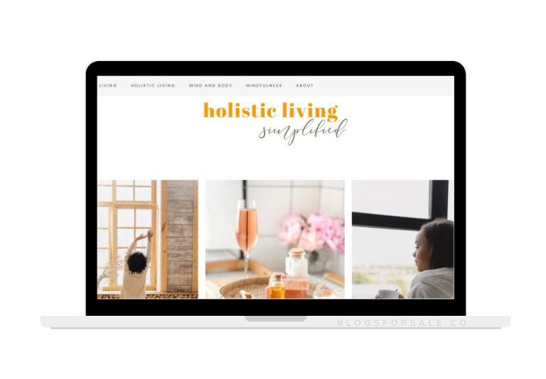 holistic living blog front page image