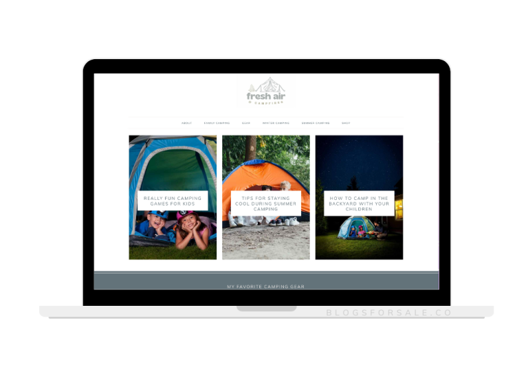 family camping website