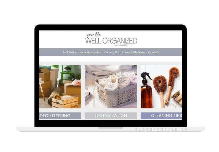 home organization blog cover image